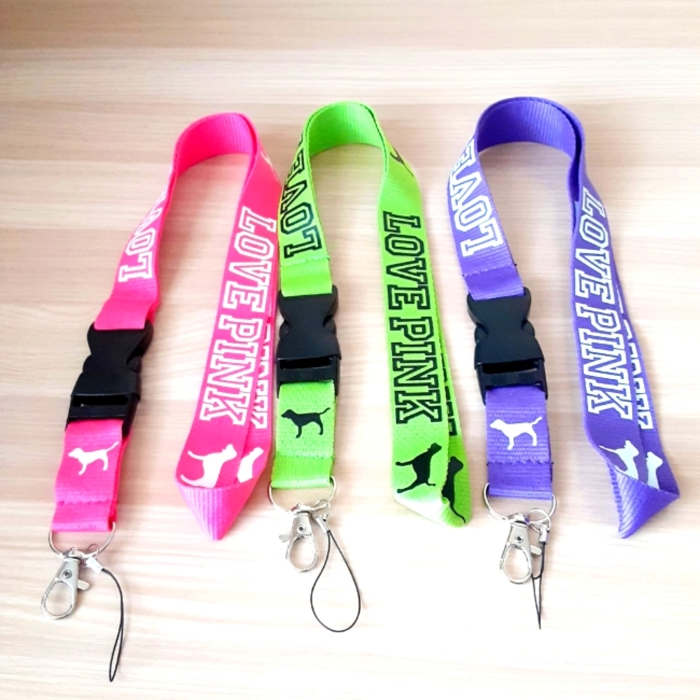 Victoria's secret PINK lanyard bundle